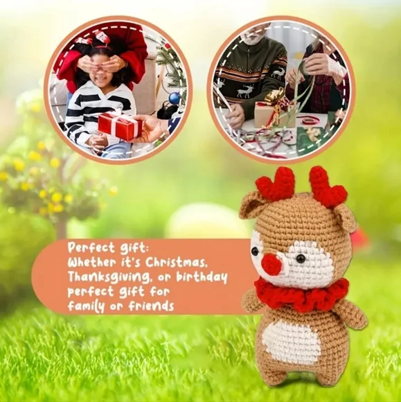 Baby Reindeer Crochet Kit - Picture 4 of 5